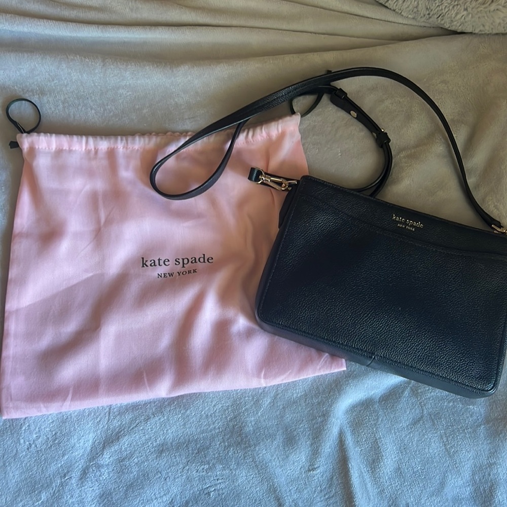 Black Kate Spade Crossbody Purse